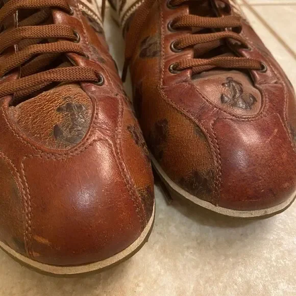 Fendi Men’s Leather Shoes Size 8 1/2 (EU)